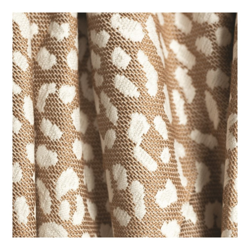 Manual Woodworkers & Weavers Leopard Natural Tan Rayon Throw Blanket 50 x 60 Inch Brown, Brown