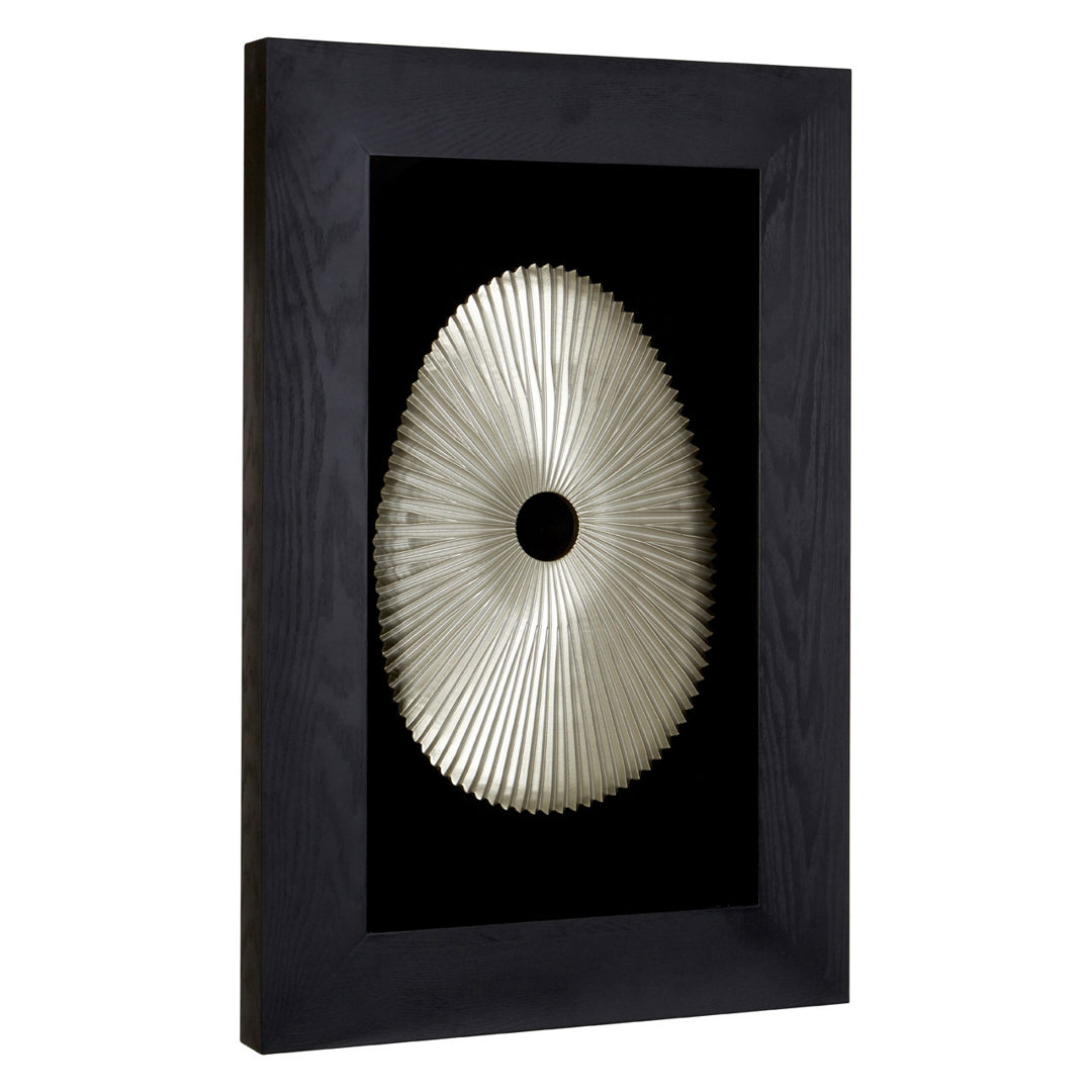Framed Oval Carving MDF Wall Décor