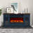 TV Stand with fireplace-779323950