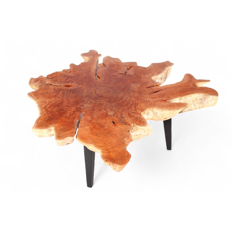 Solid Wood Top Coffee Table