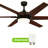 Keathley 60'' Ceiling Fan with Light Kit-1495427747