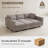 Nairoby 6 Storage Ottomans Sleeper - Velvet Sofa Bed Modular Sectional Sofa Convertible Sofa Livingroom Bedroom Apartment Couch-1712094948