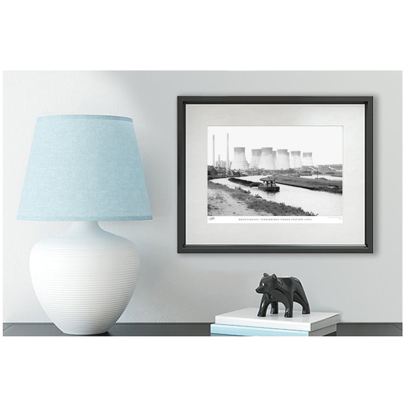 Knottingley, Ferrybridge Power Station C1965 - Single Picture Frame Print, 45cm H x 60cm W x 2.3cm D