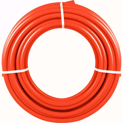 Barrière à oxygène 1/2 pouce 300 pieds tube EVOH PEX-B, pour le chauffage par le sol résidentiel commercial, rouge