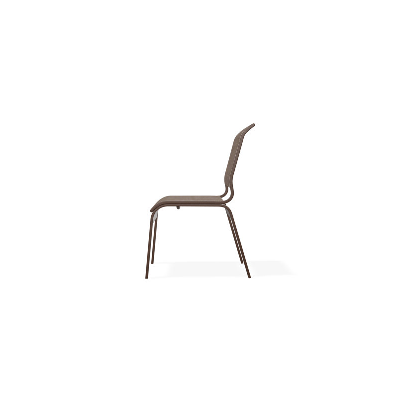 Aruba II Outdoor Dining Chair, Augustine Fennel Sunbrella®, Kona