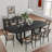 Midkiff 33.5"W×30"H Oval Dining Table Kitchen Table with Rattan Double Pedestal Base-2103659485-2123654462