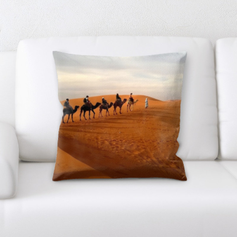 Mollie Microsuede Reversible Throw Pillow