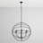 Voltaire 6 - Light Globe Chandelier