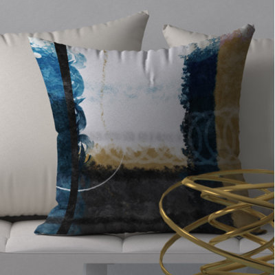 Housse de coussin carrée tendance populaire/insert