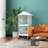 168cm Pointed Top Floor Bird Cage with Wheels