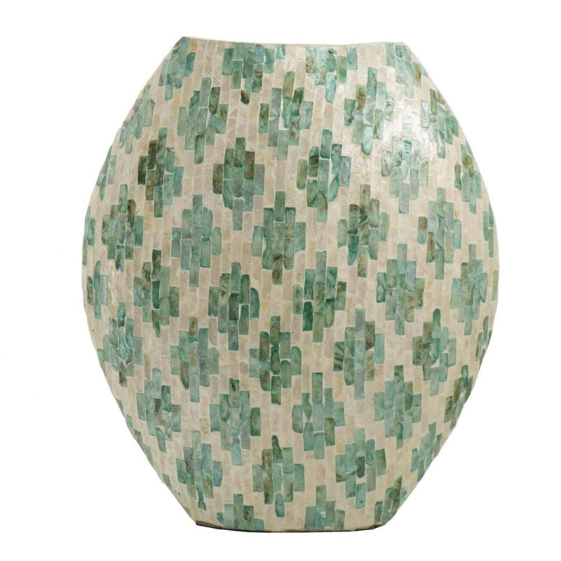 Raza Table Vase, 17.7" H x 7.1" W x 15" D