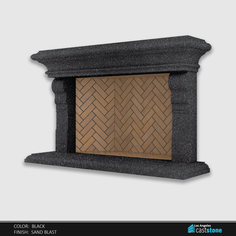 Areni (Black) Fireplace Surround