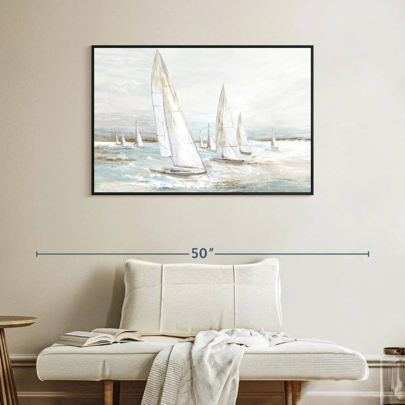 Mehar Windswept Sails I, 27" H x 40" W