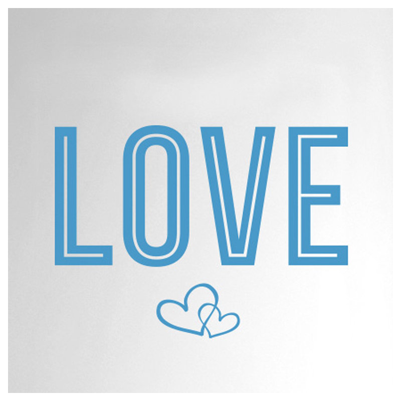 Wall Decal, Blue