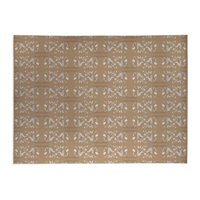 Mira Low Profile Kitchen Mat, Natural, Rectangle 5' x 7'