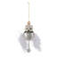 6.25'' Glass Birds Hanging Figurine Ornament