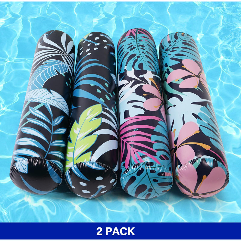 2 Pack Pool Floats Adult, 4-In-1 Pool Floats Hammock, Drifter, Lounge Chair, Saddle, Inflatable Pool Float For Vacation