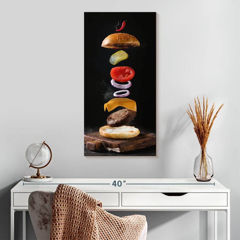 Hamburger, H 30 po x l 15 po