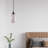 1 - Light Single Teardrop E26 Dimmable Adjustable Pendant Light-1580573442
