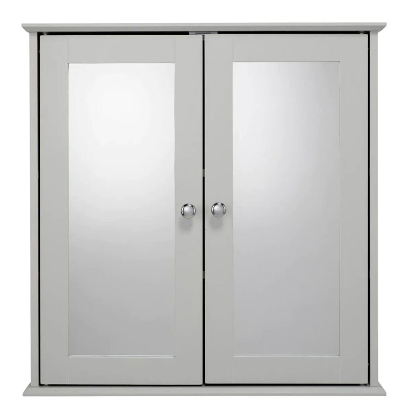 Amuel Solid Wood Wall Bathroom Cabinet