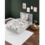 Bierbaum 4100 Flannel Abstract Duvet Cover Set with Pillow Shams
