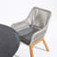 Chaise de patio avec coussin Medi