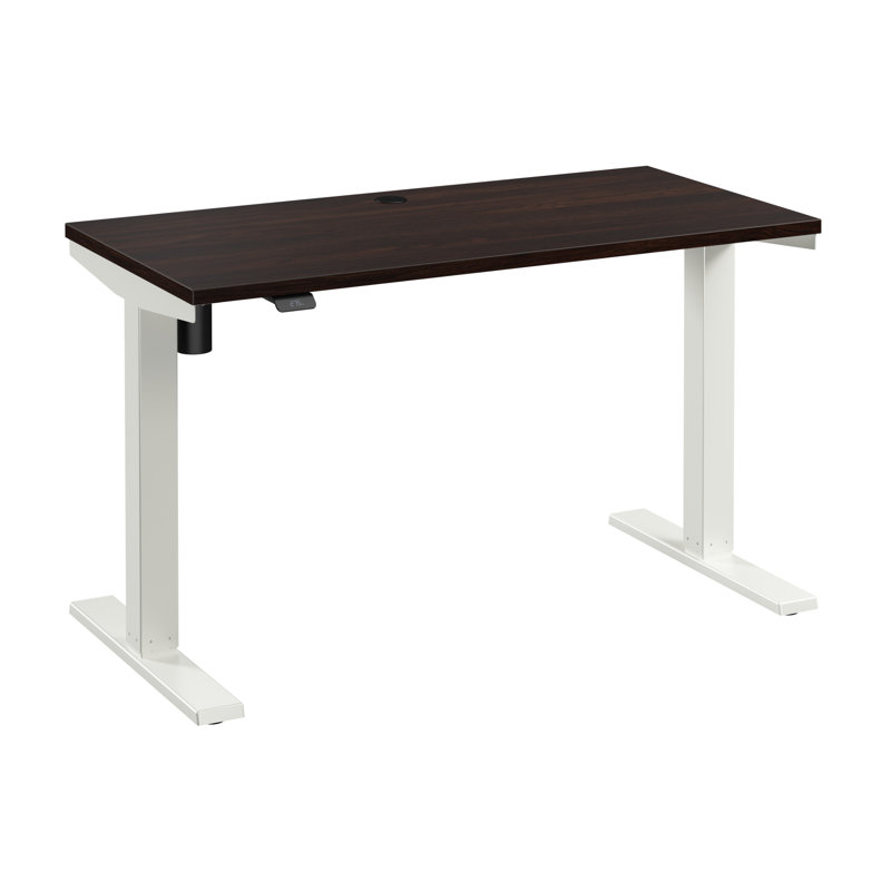 Bush Business Furniture Move 40 Series Electric Height Adjustable Standing Desk, Black Walnut, 27" H x 48" W x 24" D