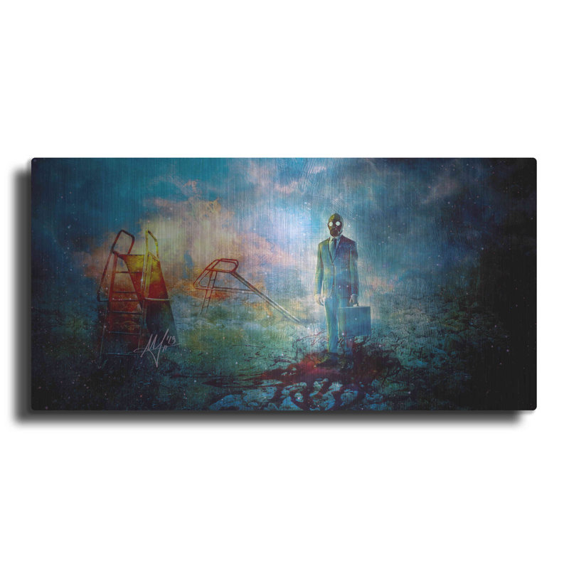 «Geuil» par Mario Sanchez Nevado - impression sans cadre sur métal, H 24 po x l 48 po x P 0,2 po