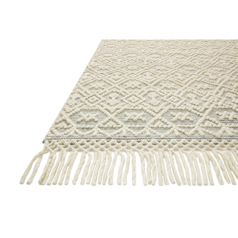 Gault Cotton Geometric Indoor Rug, Rectangle 5' x 8'