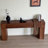 Wabi-sabi style retro console table-1014862549