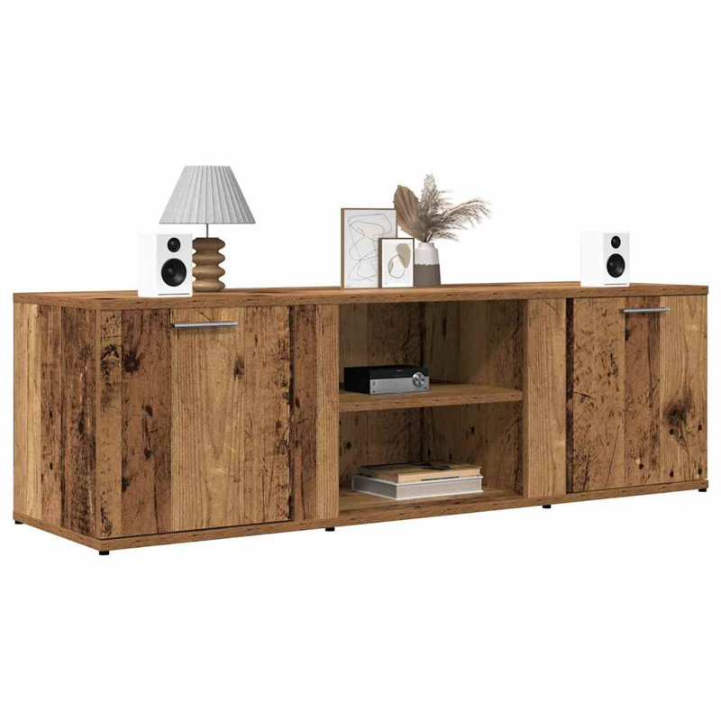 Agnete TV Stand for TVs up to 55", Old Wood