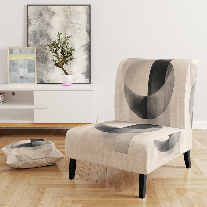Fauteuil de chambre Abstract Shapes, Slipper Armless
