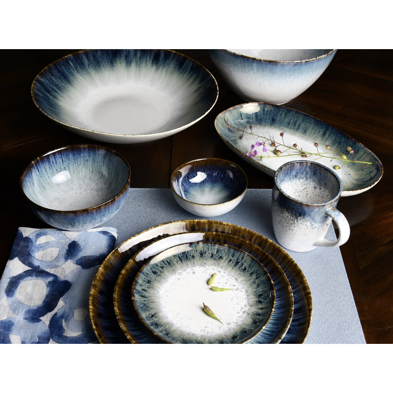 Cypress Grove Stoneware Dessert Bowl