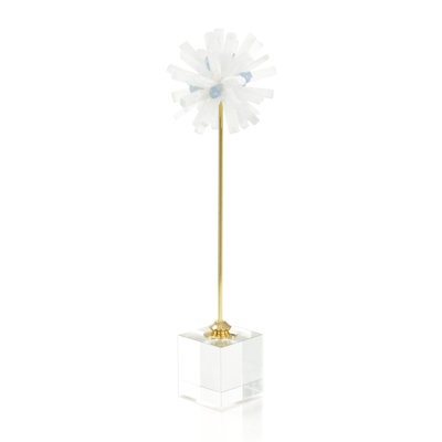 Selenite Starburst Sculpture II