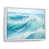 Cadre flottant blanc