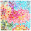 Rideau de douche simple Rain