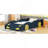 Twin Size Race Car-Shaped Platform Bed With Wheels And Storage, Dark Blue+Yellow-559466959-559466956