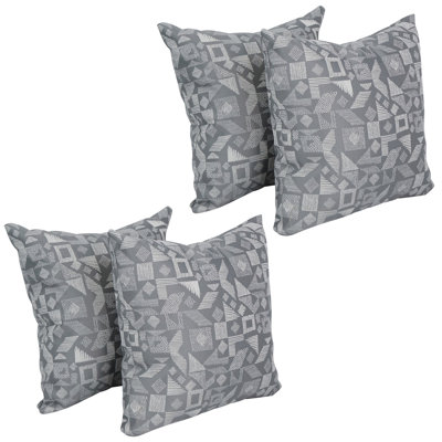 Geometric Reversible Throw Pillow
