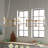 6 - Light Dimmable Drum Chandelier-491599761