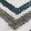 Moodi Modern Shaggy Area Rug Geometric Border Design-122009961-122425641