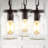 Dunnum Glass Flush Mount