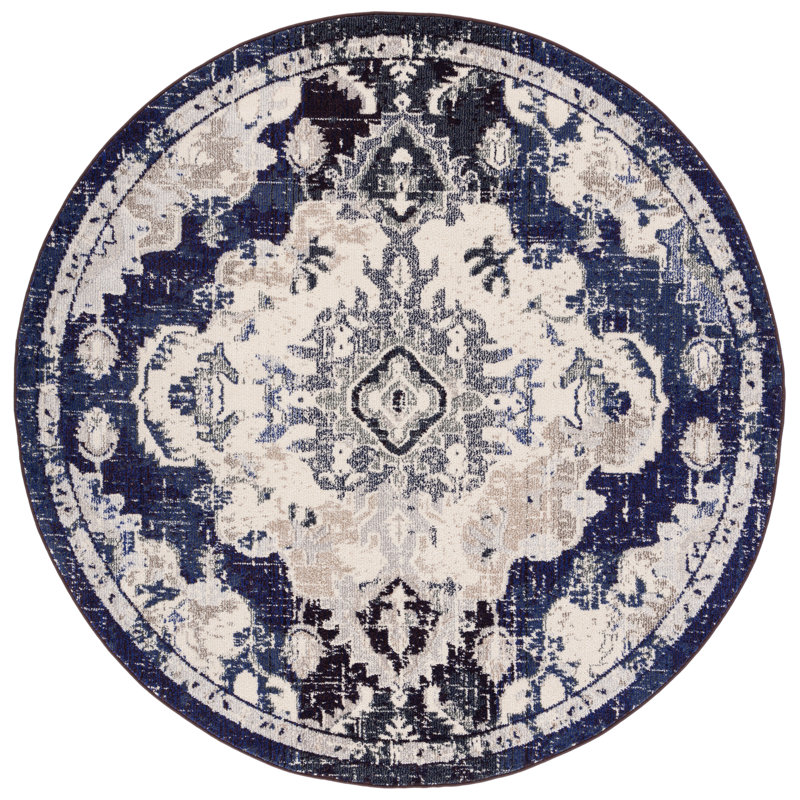 Madison Performance Oriental Rug, Round 6'7"