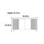 Armoire de rangement minimaliste italienne