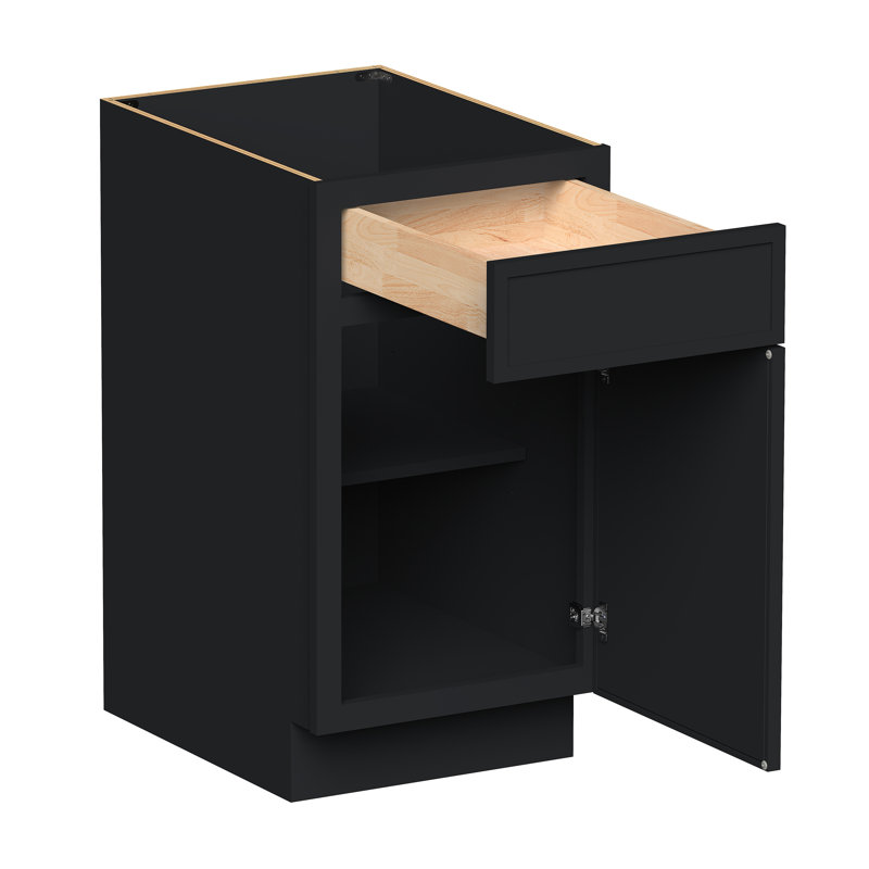 CASAINC Ready-to-Assemble W18"x D24"x H34.5" Kitchen Standard Base Cabinet, 18"
