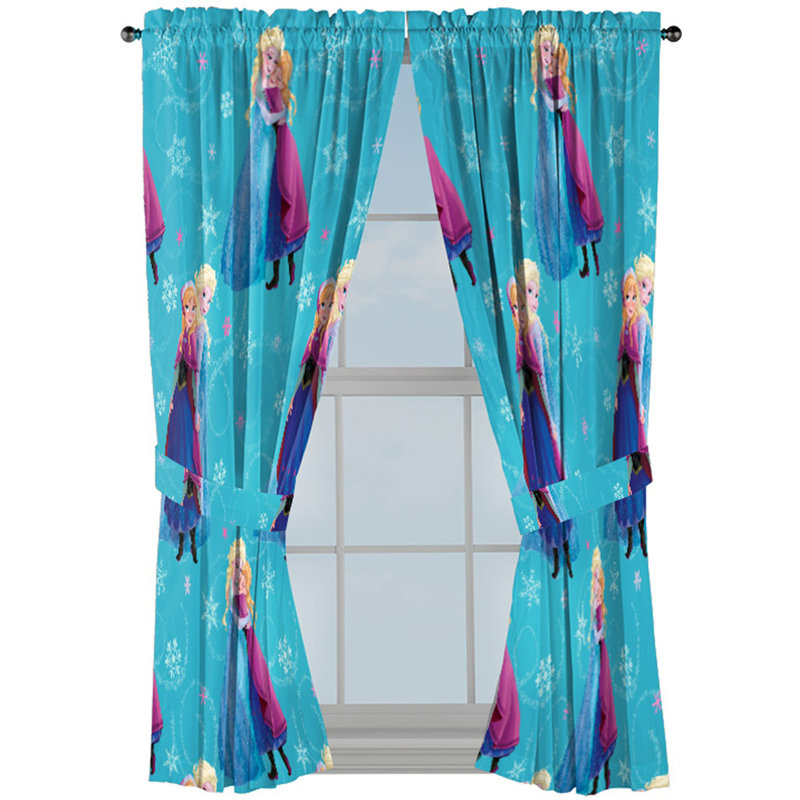 Paire de rideaux obscurcissant avec passe-tringle Frozen, l 42 po x L 63 po