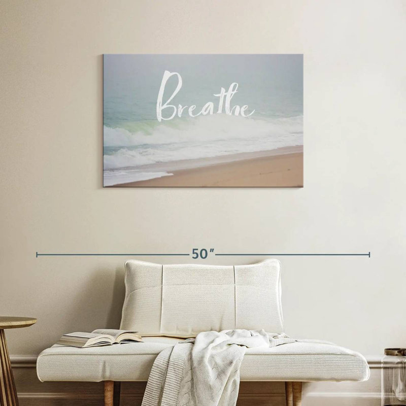 Tergel Serene Sea II, 24" H x 36" W