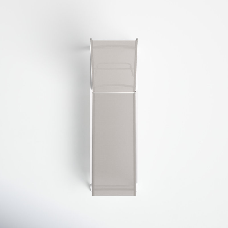 Yves Sunlounger, Silver/Beige