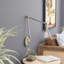 Applique murale à bras articulé 1 lumière Catalina-1614729026