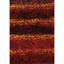 Lavasa Hand Loomed Striped Area Rug in Red-2109443192