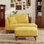 Chaise longue et tabouret rembourrés Finken-1079470202